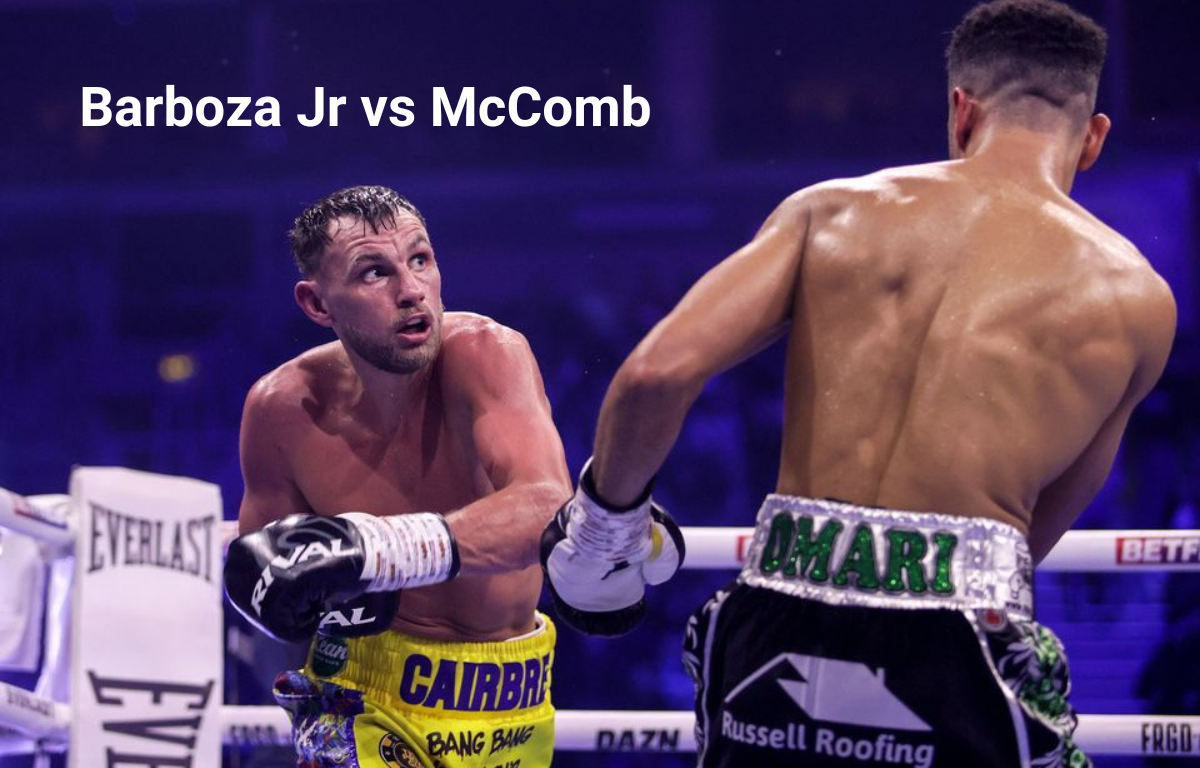 Barboza Jr vs McComb