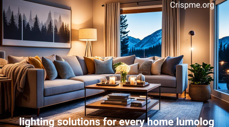 lighting solutions for every home lumolog