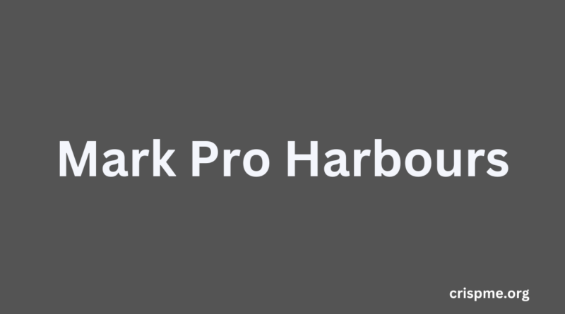 Mark Pro Harbours